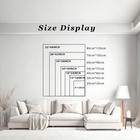 Landscape Canvas Painting 2d Flat Frameless Wall Art For Home Office Decor