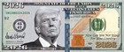 100 Pack Donald Trump 2026 Dollar Bill Collectible Potus Presidential Maga Money