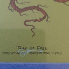 Marq Spusta Framed Signed Art Print Titled  tree Be Free  Tree Nature  Portrait