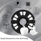 1 75mm 1kg White Pla Filament  Widely Support For Fdm 3d Printer 3d Pen On Marke