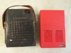 Vintage Commodore Hi-fi 6 Transistor Radio Portable With Carrying Case Tested
