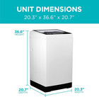 Black decker Small Portable Washer  Washing Machine For Household Use  Portable 