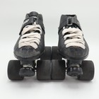 Riedell Carrera Speed Roller Skates Adult Size 8 Vintage 105b Sure Grip Wheels