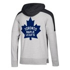 Toronto Maple Leafs Nhl Adidas Men s Grey Team Logo Pullover Cotton Hoodie