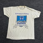Screen Stars T-shirt Mens Xl White Royal Caribbean Sovereign Of The Seas Vintage
