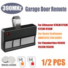 Remote Control Replacement For Liftmaster Garage Door Opener 41a5021 390mhz