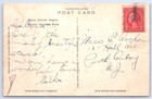 Postcard Montana Glacier National Park Many Glacier Region Hand Colored