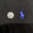 Polo Ralph Lauren Black Quarter Zip Sweater Size Large