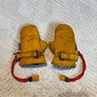 Give   r Kids Cowhide Leather Mittens   Gloves