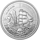 2022 Solomon Islands Mary Read Pirate Queens 1 Oz Silver Bu Coin In Capsule