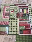 Merry Christmas 12x12 Paper   Accessories Kit Christmas New With Album