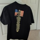 The Who North American Tour 2002 Black T-shirt Adult Large 100  Cotton