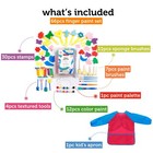 Incraftables Kid Paint Set  Non Toxic Finger Paint For Kids