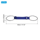 Luggage Straps Bag Bungee  2 Pcs Suitcase Straps Adjustable Belt  Dark Blue