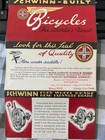 Nos 1939 Schwinn Fold Out Catalog Autocycle Cycle-truck Dx Motorbike Paramount