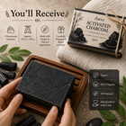 Organic Activated Charcoal Soap Bar  Smooth Skin  For Daily Use  Self-care