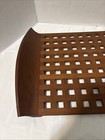 Vintage Dansk Designs Jens Quistgaard Teak Lattice Serving Tray Denmark Mcm