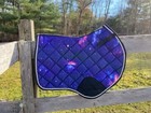English Saddle Pad Set With Matching Bonnet And Boots Horse Cob Sizes