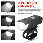2 Sets Usb Rechargeable Led Bicycle Headlight Bike Front Rear Lamp Cycling Sport