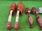 3  Pairs Of Vintage     Assorted     Boot Shoe Trees     Western Cowboy Boots Or Shoes
