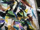 For Samual-80 Only  1081 Scrap Stained Glass 8  Pounds Moasic Craft