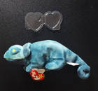 Ty Beanie Baby Babies Rainbow The Chameleon Dob 10-14-1997 Free Ship Mint Tag