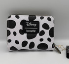 Loungefly Disney 101 Dalmatians Puppies Mini Zipper Wallet New