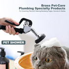 Pet Grooming Faucet  Wall Mount 8  Centers Mixing Faucet  Brass Pet Grooming Uni