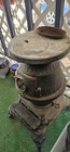 This Is A Iron Potbelly Wood Stove  It s A Bit Old  But In Fine Condition