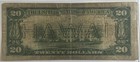 1934  20 Hawaii Silver Certificate Raw Vg fine Details