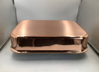 Mauviel Copper Roasting Pan With Brass Handles  15 7 X 11 8-in