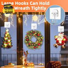 Wreath-hangers-for-front-door large Clear Wreath-door-hanger-easter-christmas-ha