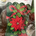 Bucilla Felt Applique Stocking Kit Elegant Poinsettia Sealed Stanziani 85105