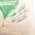 Vintage Restaurant Menu 1940 s Ivy House North Hollywood Los Angeles California