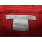 Nike Golf Pullover Womens Medium Red Good 1 4 Zip Fit Therma Textured 128634-697