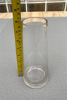 Clear Glass Cylinder Vases thicker Glass Bottle   8 h X 3 5 diameter