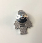 Vintage 1982 Avon Flower Basket Pin Silver Tone Finish 783