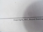1917 Best War Time Recipes Royal Baking Powder Booklet Ww1 Vintage Rare A1