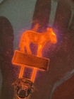 Vintage Horse Aerolux Neon Filament Glow Light Bulb Antique
