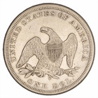 1859o Seated Liberty Silver Dollar  1 Raw