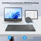 Rii 2 4g Wireless Keyboard bluetooth Keyboard bt 5 1 2 4g  aluminium Alloy Po