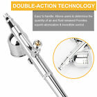 Dual Action Gravity Feed Airbrush Kit Spray Gun Compress Paint Art Set 0 2 0 5mm