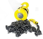 Manual1 Ton Chain Hoist 2000lbs Winch Lift Hoist 10ft Lifting 2 Heavy Duty Hooks