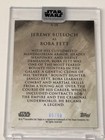 2018 Star Wars  Stellar Signatures Silver 5 40 Jeremy Bulloch Boba Fett Auto
