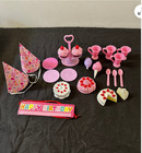 18  Doll Playsets - Lot 34 Holiday   Birthday Accessories -kit For American Girl