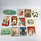 Lot 87 Vtg Birthday  Christmas  Valentines  Easter Greeting Cards 1950s Usa