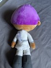 Aurora True And The Rainbow Kingdom Plush Doll Soft Body Purple Hair White