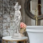 Design Toscano Dione The Divine Greek Water Woman 6 5   Antique Stone