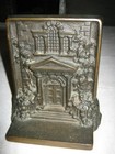 Antique Architectural Cast Iron Bronze Door Window Corbel Column Post Bookends