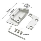 Silver Foot Brake Lever Pedal Extension For 2015- 2018 S1000r S1000rr Hp4